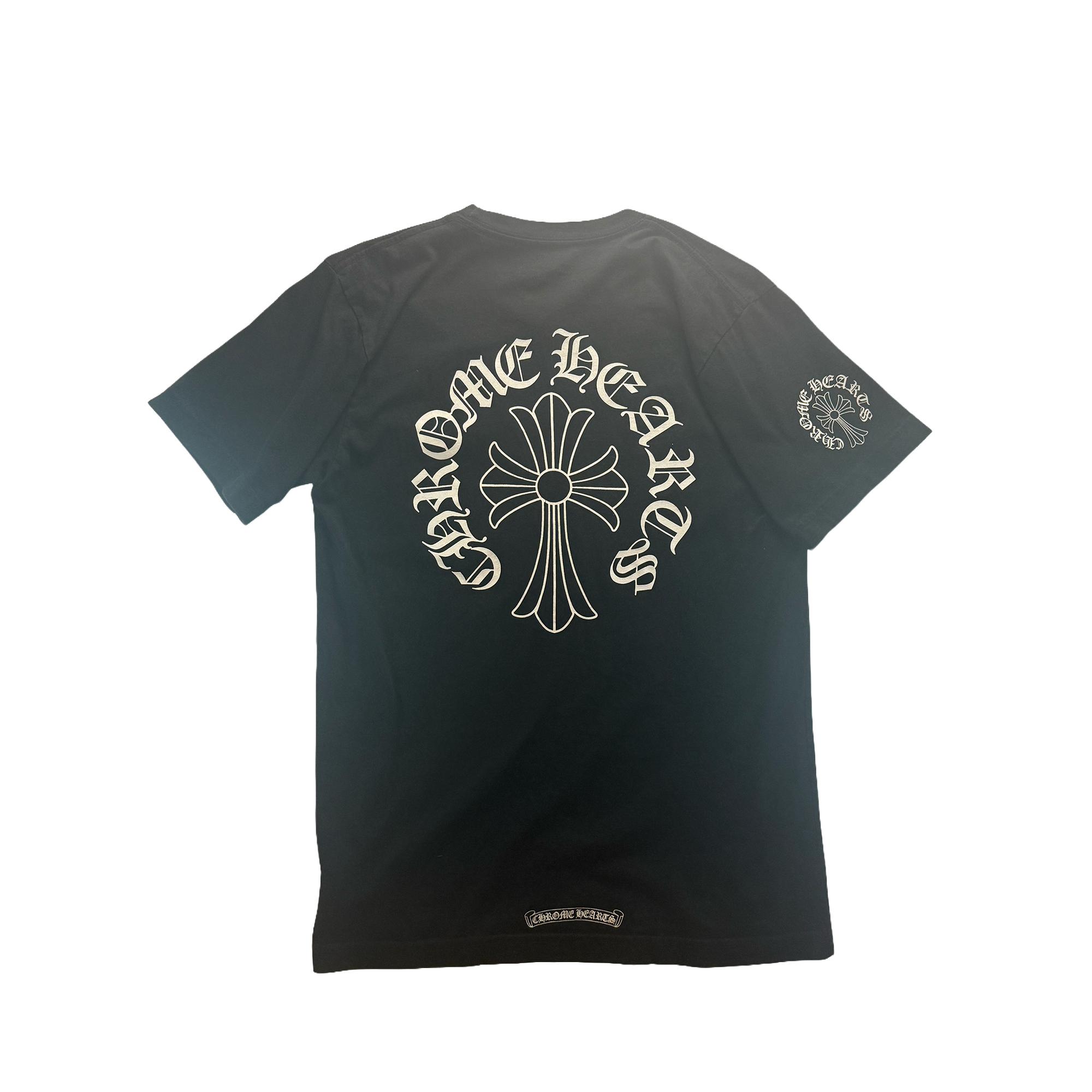Chrome Hearts Cross Neck Logo Tee