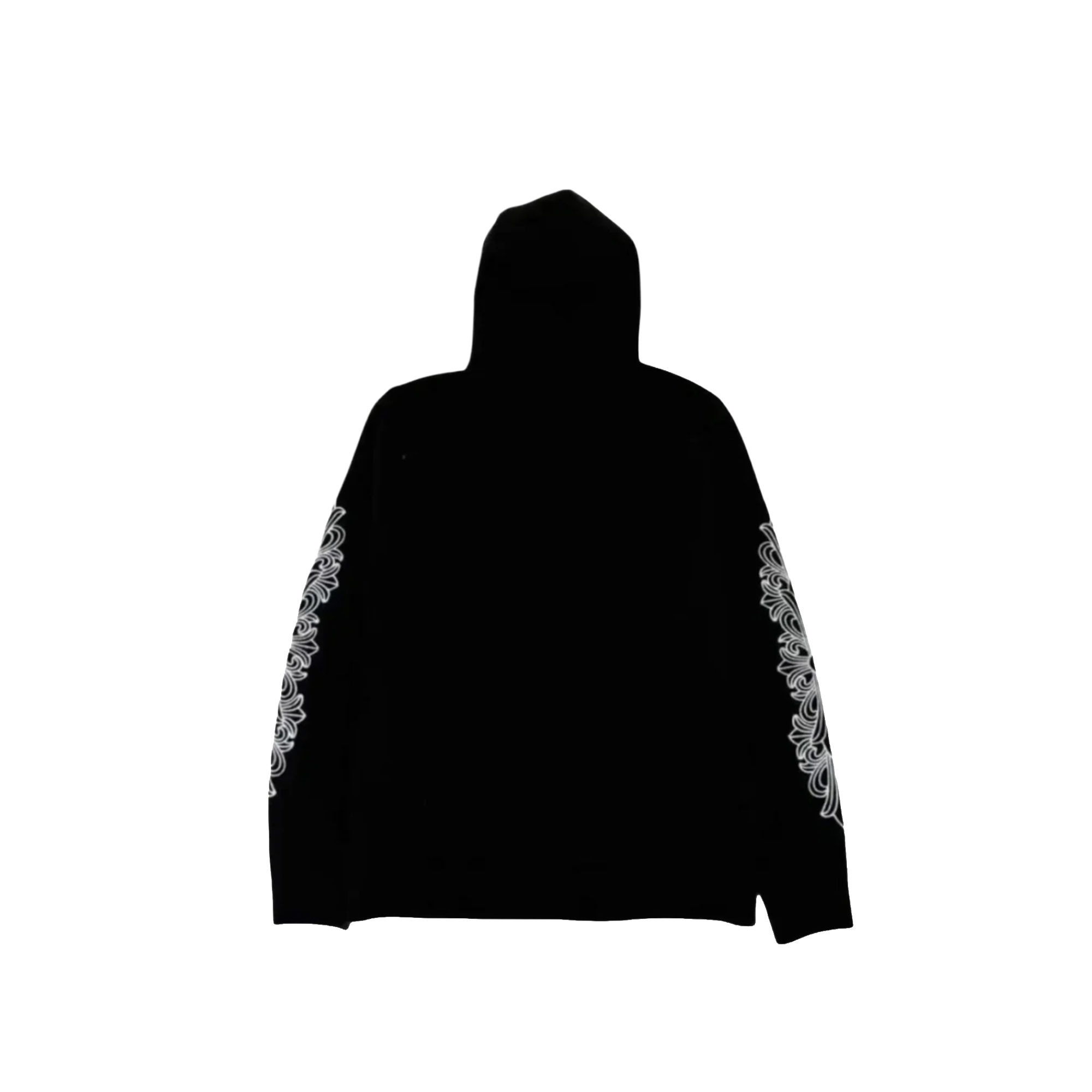 Chrome Hearts Cashmere Embroidered Floral Hoodie