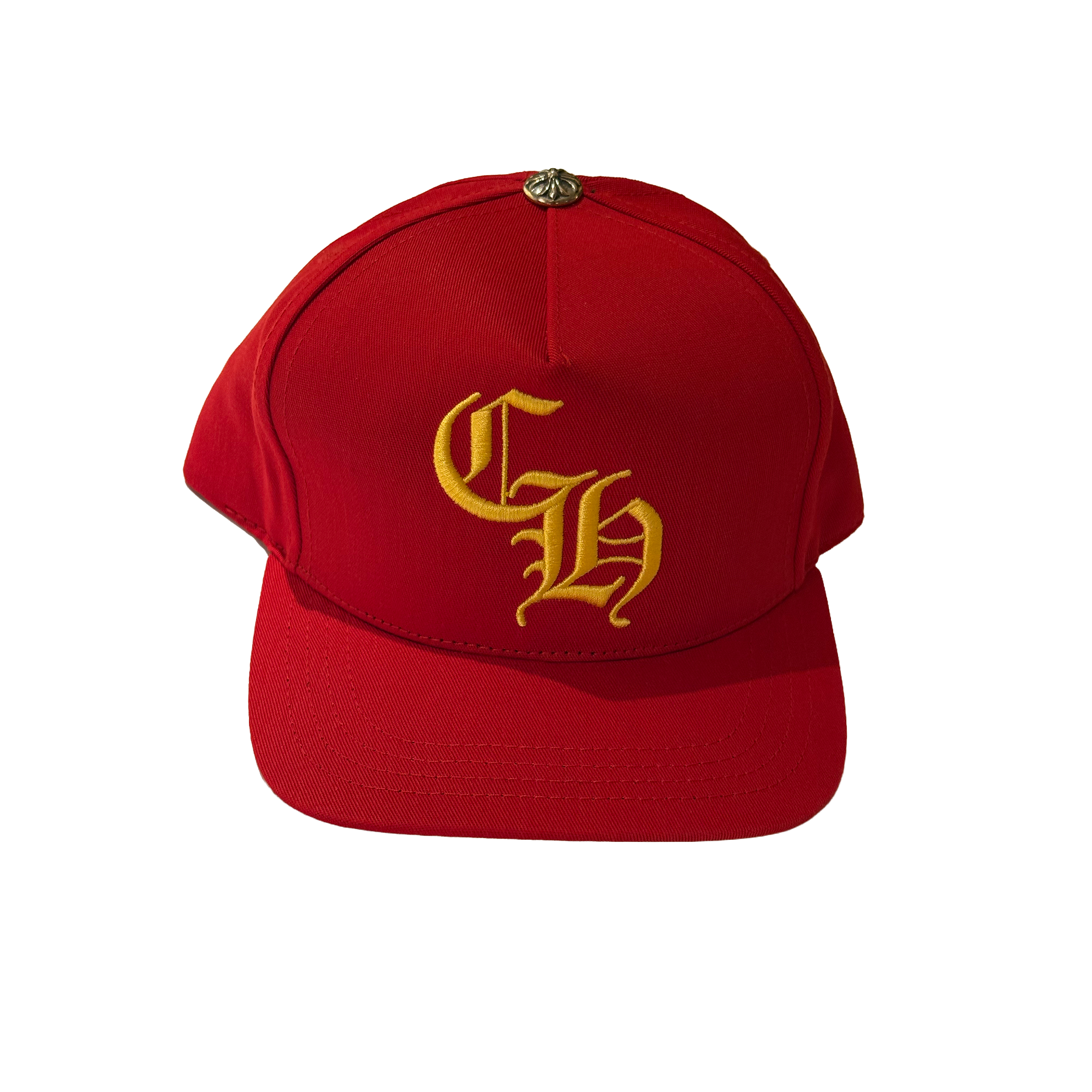Chrome Hearts Red Embroidered Hat