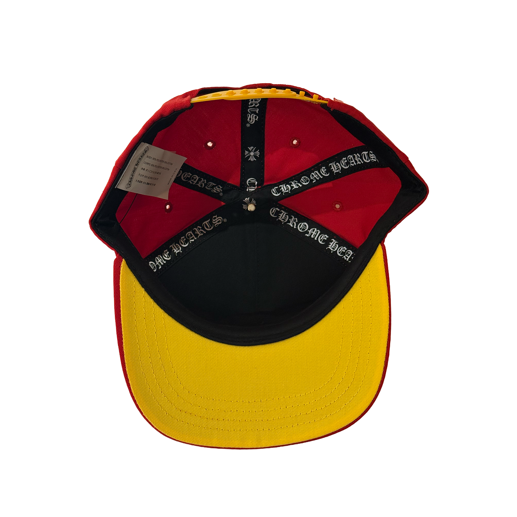 Chrome Hearts Red Embroidered Hat