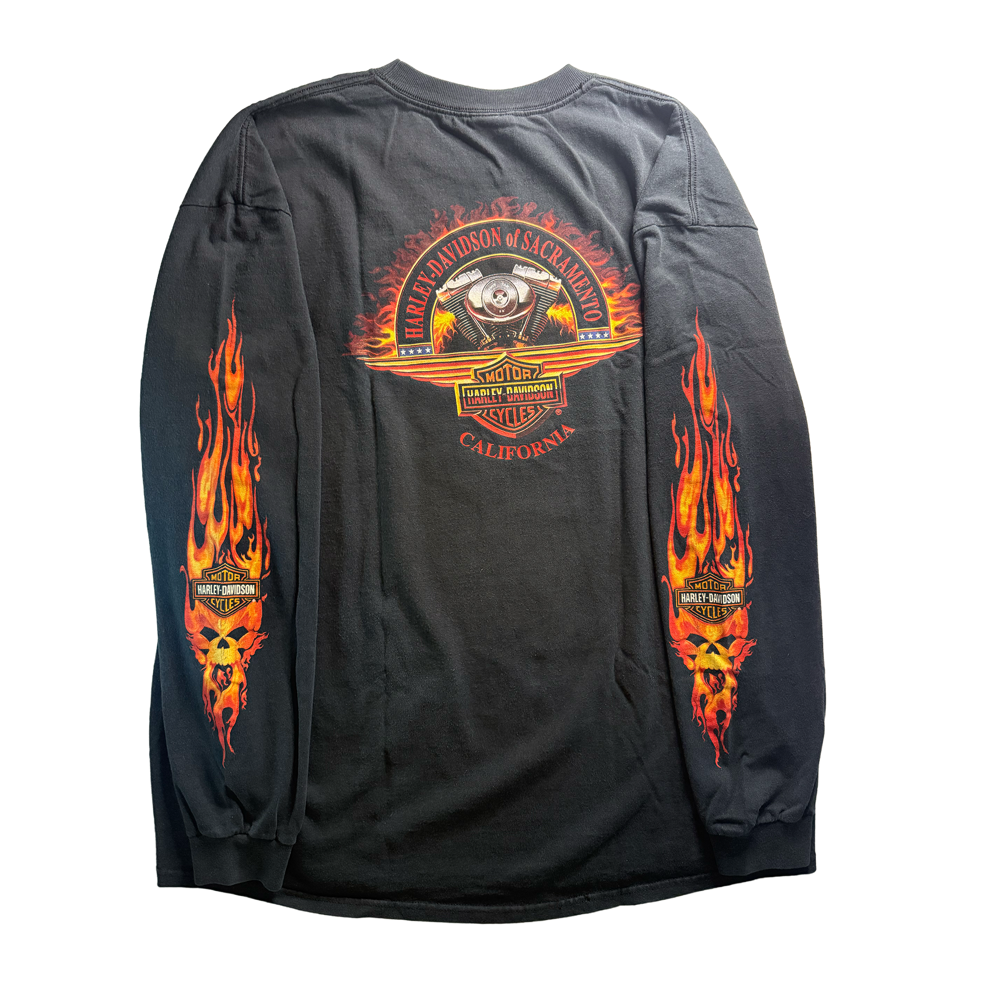 Harley Davidson Flame Longsleeve Shirt